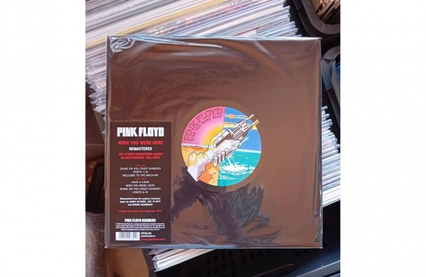 Pink Floyd - Wish You Were Here Bakelit Lemez LP Bontatlan