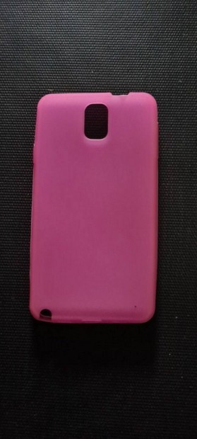 Pink Samsung Galaxy Note 3 szilikon tok