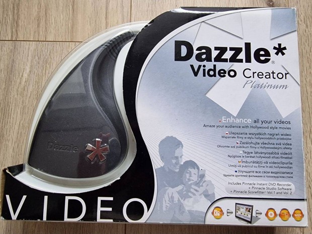 Pinnacle Dazzle video creator digitalizl RCA kompozit composite