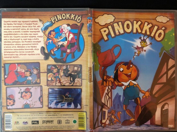 Pinokki (karcmentes, Mirax kiads) DVD