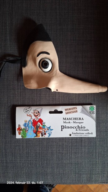 Pinokki maszk,larc.