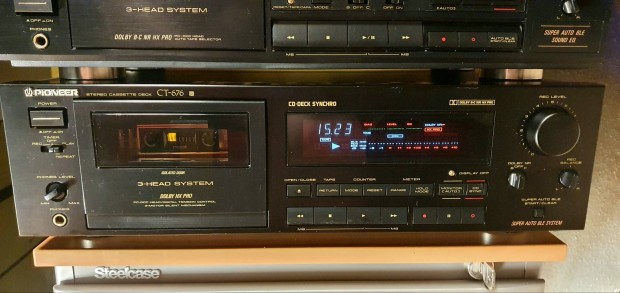Pioneer 3 fejes deck nagyon szép állapotban