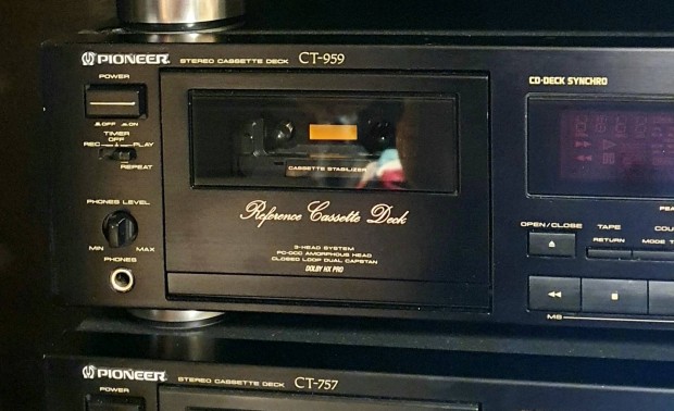 Pioneer CT 959deck+A656 stereo erst 