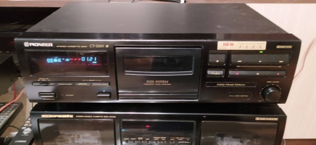 Pioneer CT-S250 megkímélt széphangú hifisztereó kazettás deck eladó