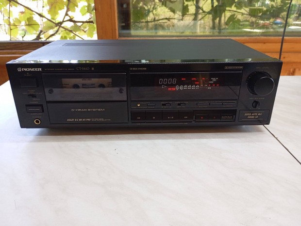 Pioneer CT S410 Hrom Fej Deck Elad Szllts Az rban Utnvttel