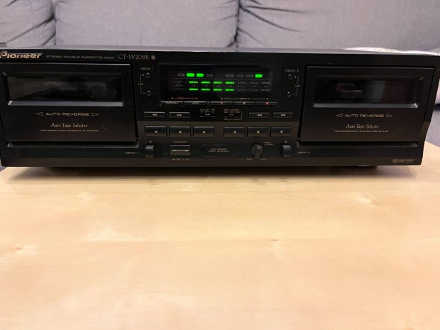 Pioneer CT-W208R dupla kazetts deck