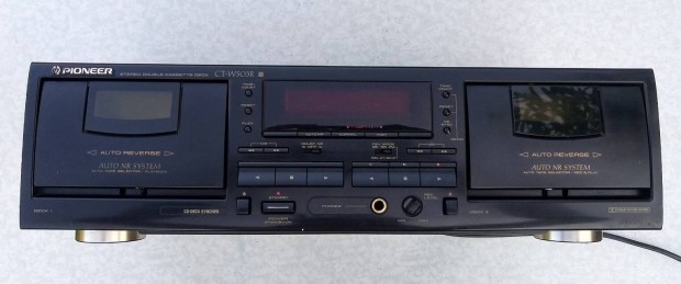 Pioneer CT-W503R kétkazettás deck . Hibás!