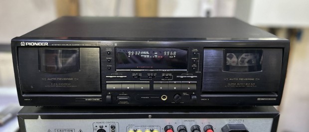 Pioneer CT-W604RS kt kazetts magn deck 