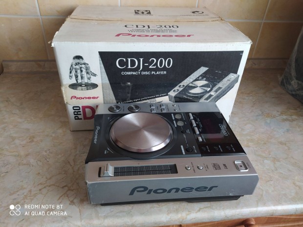 Pioneer Cdj-200 profi cd lejtsz 2 db Ficzere Ferenc rszre