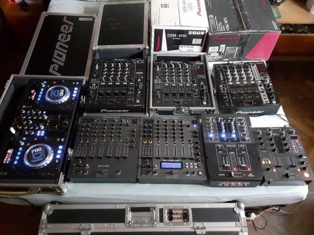 Pioneer DJM 900Nexus, 800, 750, 400. + Kombi, s egyes rack