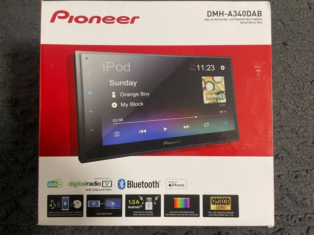 Pioneer DMH-A340DAB multimdia fejegysg