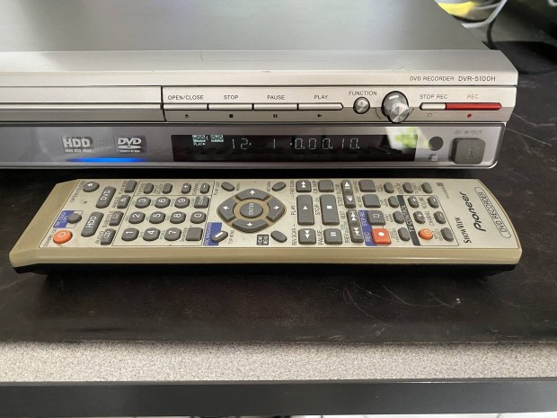 Pioneer DVR-5100H DVD lejátszó és író