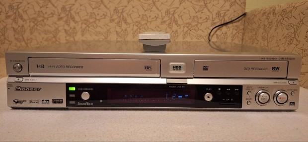 Pioneer DVR RT602HS dvd/hdd/vhs vide combo 