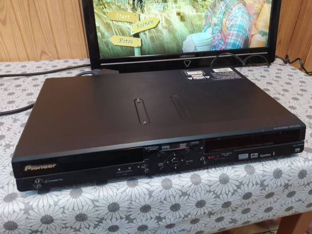 Pioneer DVR -433H dvd felvev s lejtsz