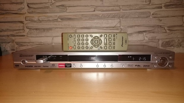 Pioneer DV-600 AV DVD SACD DVD Audio HDMI lejtsz 