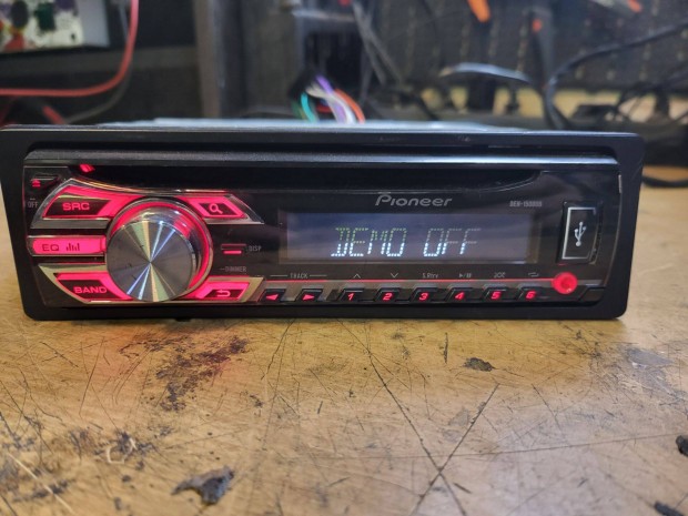 Pioneer Deh-1500UB fejegység (Usb/aux/cd)