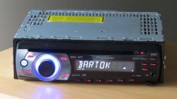 Pioneer Deh-3000MP cd mp3 rádió autórádió fejegység