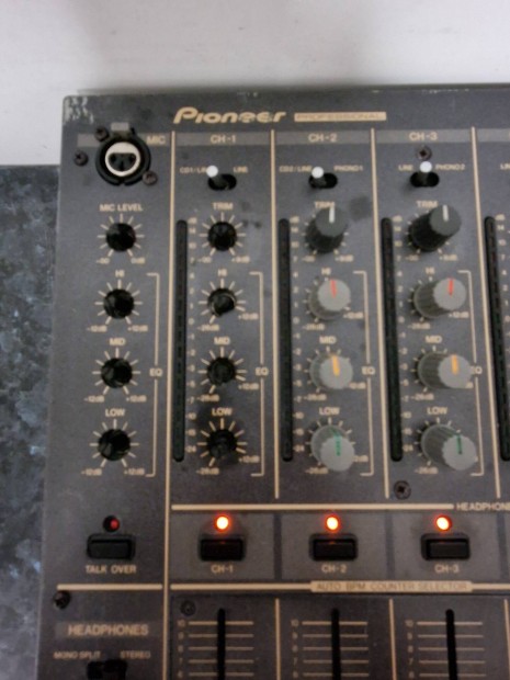 Pioneer Djm-600 kever, rszben hibs, hinyos