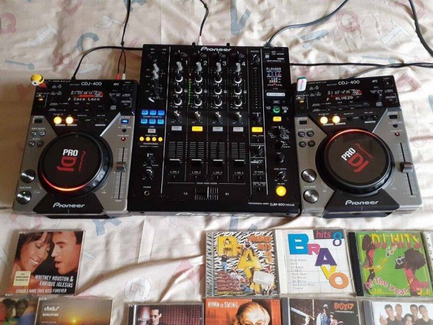 Pioneer Djm 900 Nexus. Cdj 400 + rack. Cserlhetk is