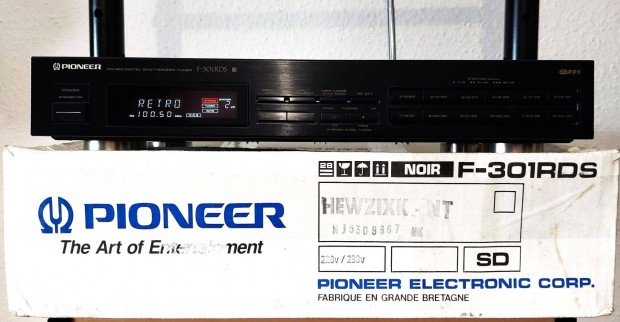 Pioneer F-301 RDS Tuner Top llapot!