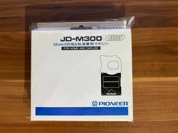 Pioneer JD M 300 CD tr, tart asztali s auto Hi-Fi-hez, bontatlan