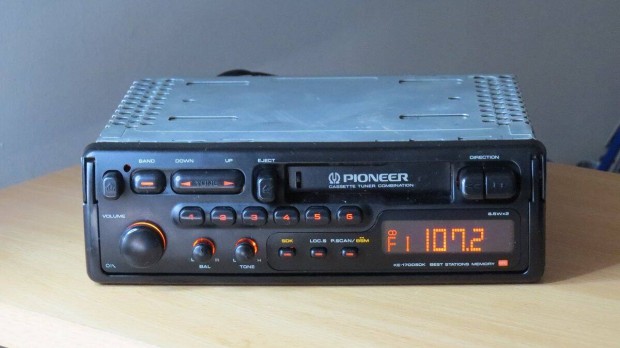 Pioneer KE-1700SDK retro régi rádio autórádió magnó