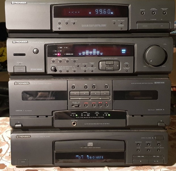 Pioneer M-J210 minsgi hifi erst, tuner, deck, cd japn gyrts m