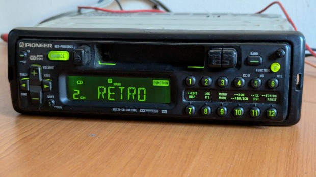Pioneer RDS retro autórádió 1994