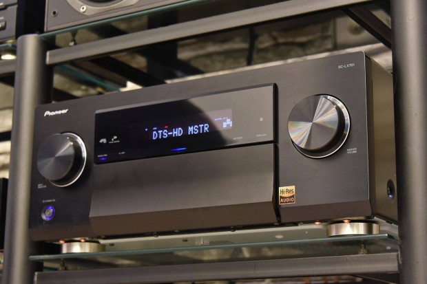 Pioneer SC-LX701, fekete, DTS:X, 4K, Dolby Atmos, HDR