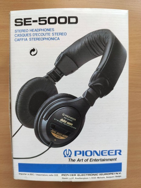 Pioneer SE-500D vintage sztereó fejhallgató