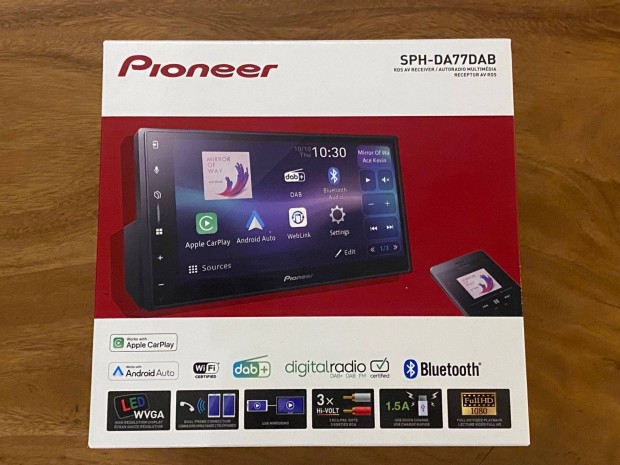 Pioneer SPH-DA77DAB Carplay Android Wifi �j