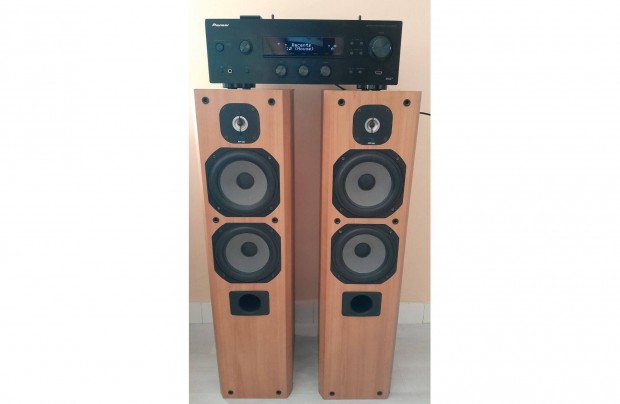 Pioneer SX-N30 sztereo erősítő és Jmlab (Focal) Opal 615 hangfalpár