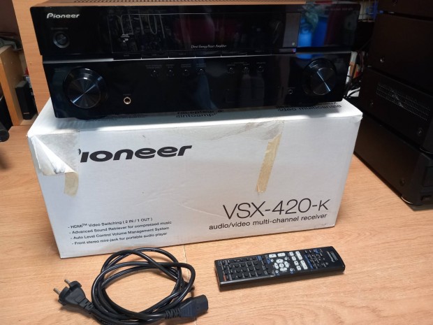 Pioneer Vsx-420-K sztere/5.1 hzimozi erst elad