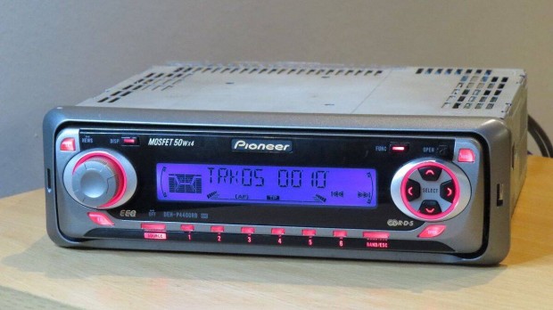 Pioneer Vw Deh-P4400RB cd mp3 rádió autórádió fejegység