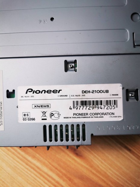 Pioneer auts magn Deh-2100UB cd usb