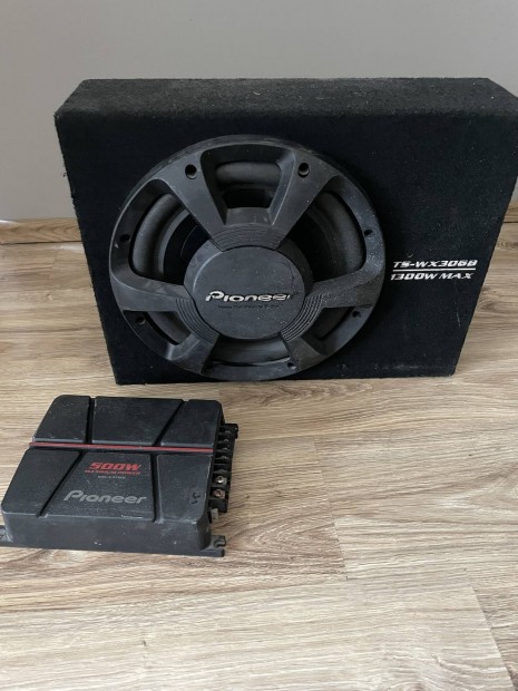 Pioneer mélyláda+erősítő