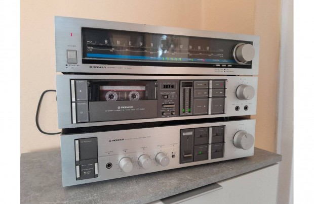 Pioneer nagy szett sztereo erst tuner magn deck