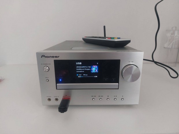 Pioneer stereo mini hifi BT WiFi CD Aux usb