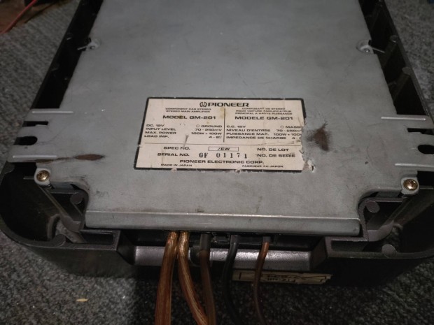 Pioneer vintage erősítő