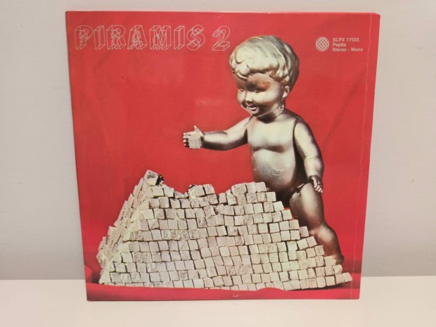 Piramis 2 retró bakelit lemez 1978