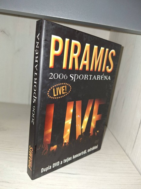 Piramis - 2006 Sportarna - Live! - dupla DVD + poszter