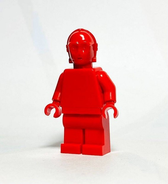 Piros R-3PO droid szobor Eredeti LEGO egyedi minifigura - Star Wars Új