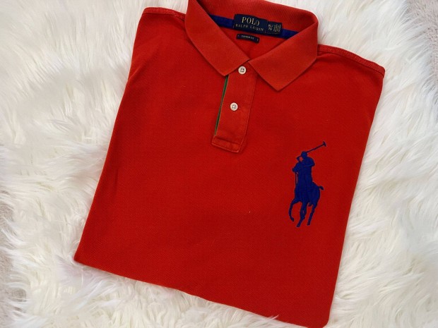 Piros Ralph Lauren frfi pl - XL