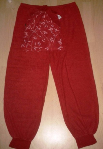 Piros frottr Huber pizsama