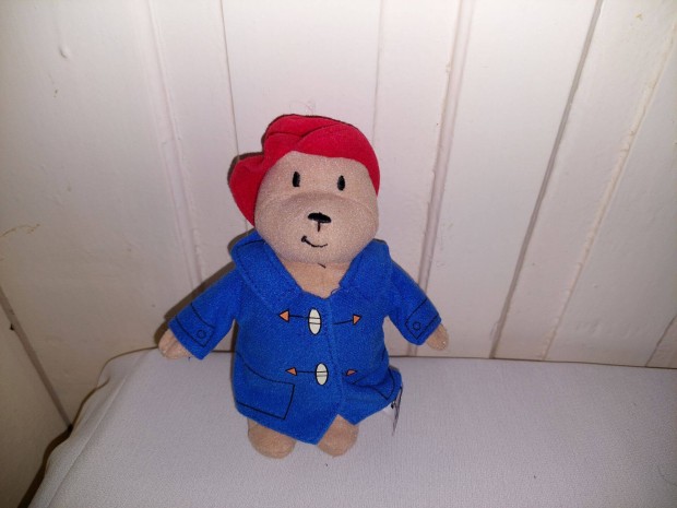 Piros sapks maci paddington 16 cm