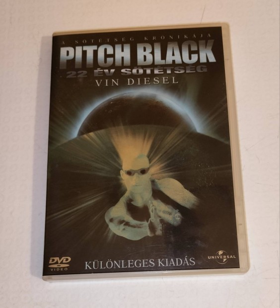 Pitch Black 22 v sttsg Vin Diesel dvd Klnleges kiads 