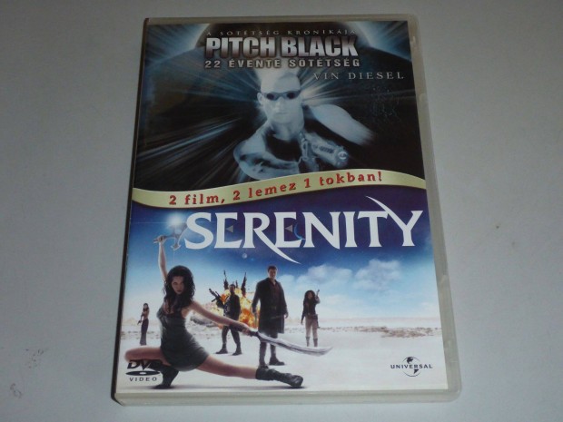 Pitch Black - 22 évente sötétség / Serenity /Twinpack/ DVD film -