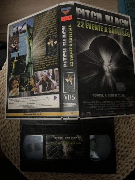 Pitch black 22 vente sttsg vhs film