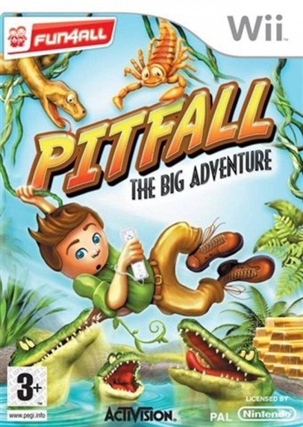 Pitfall - The Big Adventure Nintendo Wii jtk