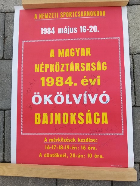 Plakt, A magyar npkztrsasg 1984. vi klvv bajnoksga